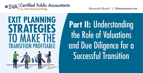 understanding the role of valuations and due diligence for a successful transition webinar